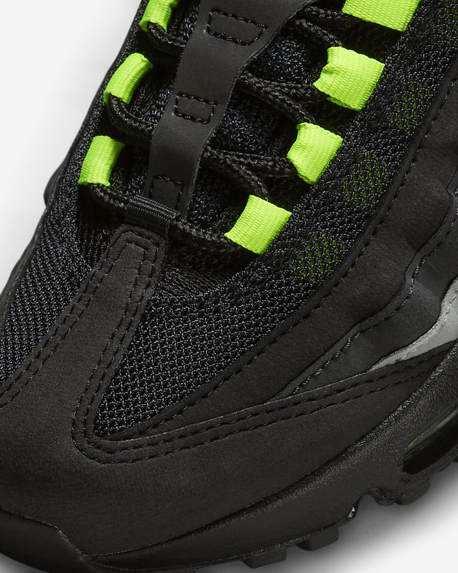 Nike black neon shoes best sale